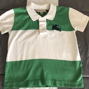 Burberry boys polo